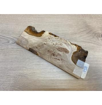 Карагач Кап заготовка накладки на головку грифа Смешанный ААА 7х97х220 мм-1