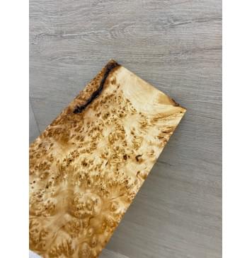 Ольха Кап заготовка накладки на головку грифа Смешанный ААА 6х108х220 мм-6