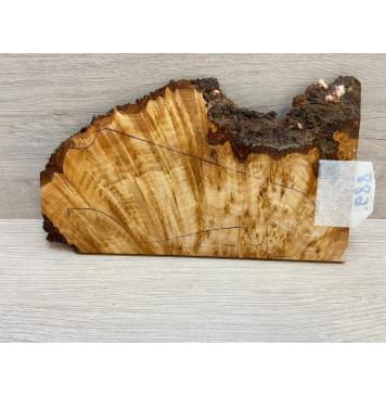 Ольха Кап заготовка накладки на головку грифа Смешанный АА 5х72-95х210 мм-4