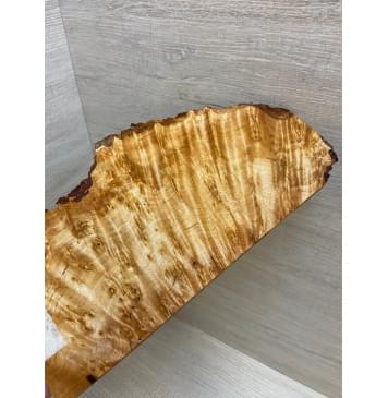 Ольха Кап заготовка накладки на головку грифа Смешанный АА 5х72-95х210 мм-5