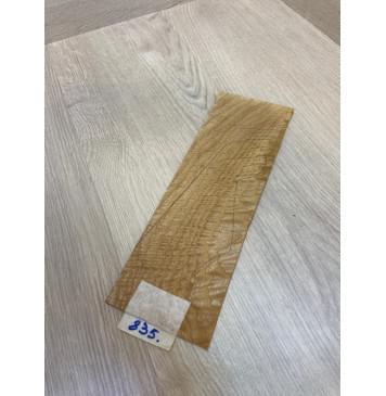 Ясень Белый Волнистый заготовка накладки на головку грифа Смешанный ААА Волна ААА 4.5х90х270 мм-2