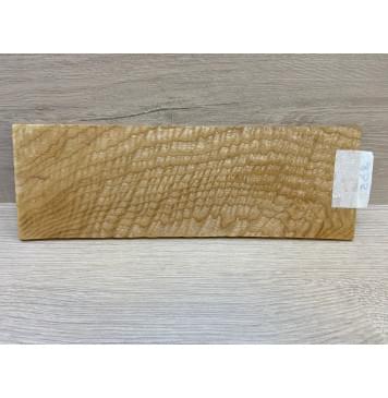 Ясень Белый Волнистый заготовка накладки на головку грифа Смешанный ААА Волна ААА 4.5х90х270 мм-3