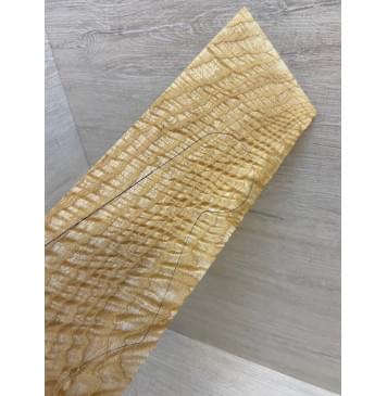 Ясень Белый Волнистый заготовка накладки на головку грифа Смешанный ААА Волна ААА 4.5х90х270 мм-5