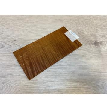 Клён Волнистый Печёный 180 гр заготовка накладки на головку грифа Радиал ААА Волна АА 4х102х200мм-4