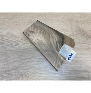 Орех Грецкий заготовка накладки на головку грифа Смешанный АА 8.5х135-95х200 мм-1