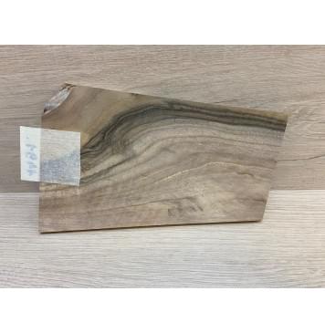 Орех Грецкий заготовка накладки на головку грифа Смешанный АА 8.5х135-95х200 мм-3