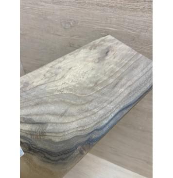 Орех Грецкий заготовка накладки на головку грифа Смешанный АА 8.5х135-95х200 мм-4