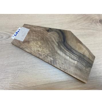 Орех Грецкий заготовка накладки на головку грифа Смешанный АА 8.5х207-80х230 мм-0