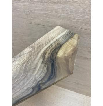 Орех Грецкий заготовка накладки на головку грифа Смешанный АА 8.5х207-80х230 мм-4