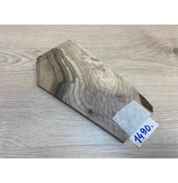 Орех Грецкий заготовка накладки на головку грифа Смешанный АА 8х115-75х205 мм-0