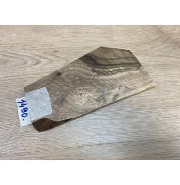 Орех Грецкий заготовка накладки на головку грифа Смешанный АА 8х115-75х205 мм-1