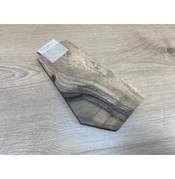 Орех Грецкий заготовка накладки на головку грифа Смешанный АА 8х115-75х205 мм-2