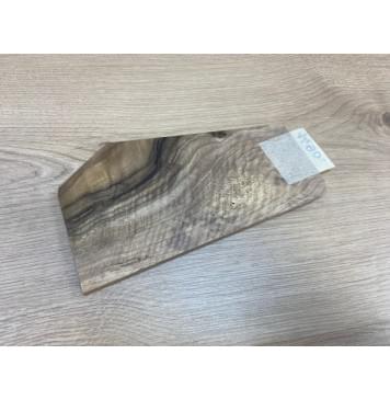 Орех Грецкий заготовка накладки на головку грифа Смешанный АА 8х115-75х205 мм-3