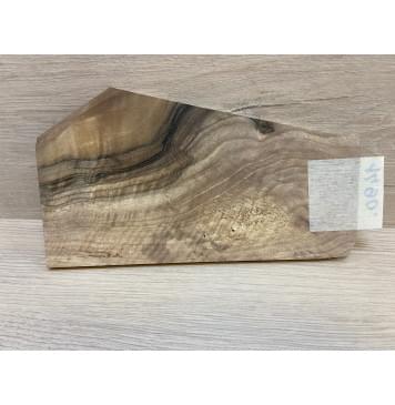 Орех Грецкий заготовка накладки на головку грифа Смешанный АА 8х115-75х205 мм-4