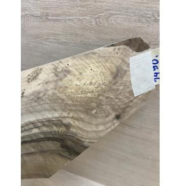 Орех Грецкий заготовка накладки на головку грифа Смешанный АА 8х115-75х205 мм-7