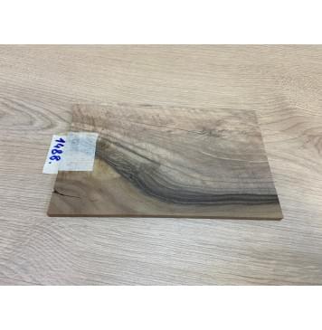 Орех Грецкий заготовка накладки на головку грифа Смешанный АА 5.3х140-130х205 мм-1