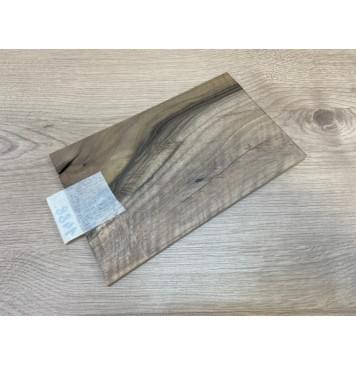 Орех Грецкий заготовка накладки на головку грифа Смешанный АА 5.3х140-130х205 мм-2