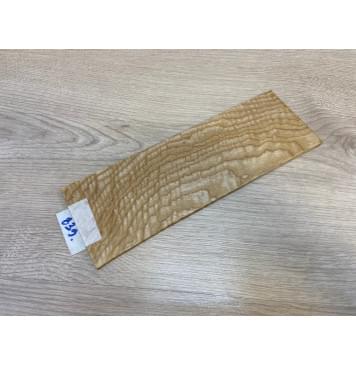 Ясень Белый Волнистый заготовка накладки на головку грифа Смешанный ААА Волна ААА 5.5х90х2705 мм-2