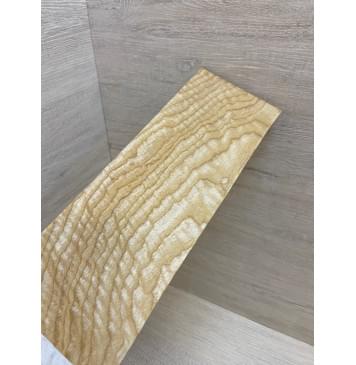 Ясень Белый Волнистый заготовка накладки на головку грифа Смешанный ААА Волна ААА 5.5х90х2705 мм-6