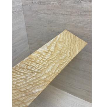 Ясень Белый Волнистый заготовка накладки на головку грифа Смешанный ААА Волна ААА 5.5х90х2705 мм-0