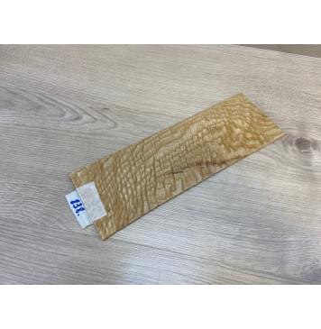 Ясень Белый Волнистый заготовка накладки на головку грифа Смешанный ААА Волна ААА 4.5х90х270 мм-2