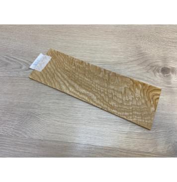 Ясень Белый Волнистый заготовка накладки на головку грифа Смешанный ААА Волна ААА 4.5х90х270 мм-3