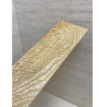 Ясень Белый Волнистый заготовка накладки на головку грифа Смешанный ААА Волна ААА 4.5х90х270 мм-0