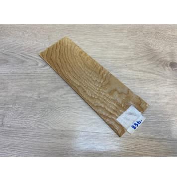 Ясень Белый Волнистый заготовка накладки на головку грифа Смешанный ААА Волна ААА 4х90х270 мм-2