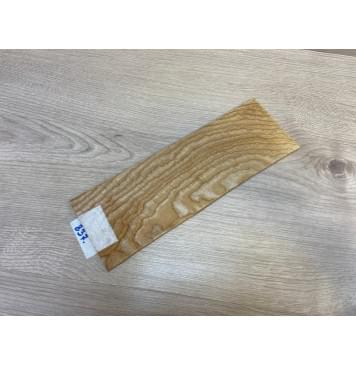 Ясень Белый Волнистый заготовка накладки на головку грифа Смешанный ААА Волна ААА 5х90х270 мм-2