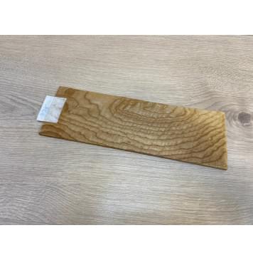 Ясень Белый Волнистый заготовка накладки на головку грифа Смешанный ААА Волна ААА 5х90х270 мм-4