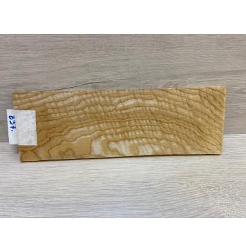 Ясень Белый Волнистый заготовка накладки на головку грифа Смешанный ААА Волна ААА 5х90х270 мм-6