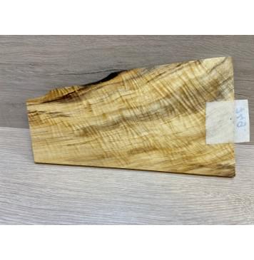 Тополь Болотный Волнистый заготовка накладки на головку грифа Смешанный ААА Волна ААА 6х70-120х220 мм-0