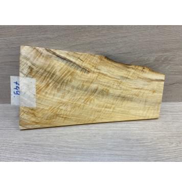 Тополь Болотный Волнистый заготовка накладки на головку грифа Смешанный ААА Волна ААА 6х70-120х220 мм-5