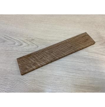 Орех Грецкий Волнистый заготовка для бриджа акустической гитары Радиал АА Волна АА 10х50х240 мм-3
