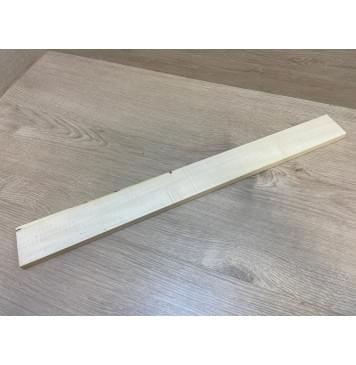 Клён Белый Явор, Волнистый заготовка накладки для электрогитары Радиал А Волна А 12х60-50х550 мм-2