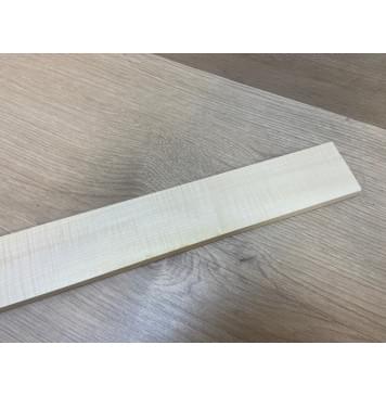 Клён Белый Явор, Волнистый заготовка накладки для электрогитары Радиал А Волна А 12х60-50х550 мм-3