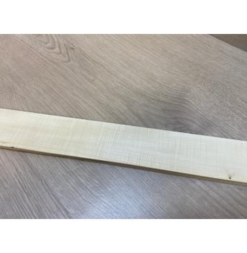 Клён Белый Явор, Волнистый заготовка накладки для электрогитары Радиал А Волна А 12х60-50х550 мм-13