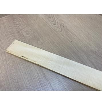 Клён Белый Явор, Волнистый заготовка накладки для электрогитары Радиал А Волна А 12х60-50х550 мм-15