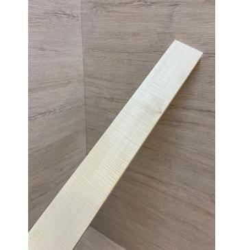 Клён Белый Явор, Волнистый заготовка накладки для электрогитары Радиал А Волна А 12х60-50х550 мм-9