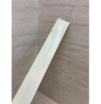 Клён Белый Явор, Волнистый заготовка накладки для электрогитары Радиал А Волна А 12х60-50х550 мм-11