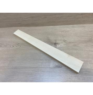 Клён Белый Явор, Волнистый заготовка грифа для Безголовой гитары Радиал А Волна АА 24х71-54х555 мм (АКЦИЯ)-0