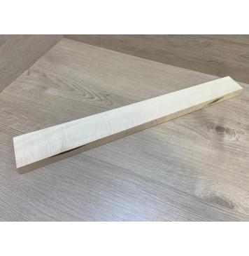 Клён Белый Явор, Волнистый заготовка грифа для Безголовой гитары Радиал А Волна АА 24х71-54х555 мм (АКЦИЯ)-15