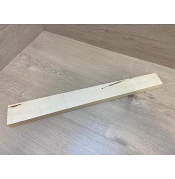 Клён Белый Явор, Волнистый заготовка грифа для Безголовой гитары Радиал А Волна АА 24х71-54х555 мм (АКЦИЯ)-16