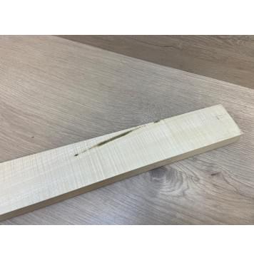 Клён Белый Явор, Волнистый заготовка грифа для Безголовой гитары Радиал А Волна АА 24х71-54х555 мм (АКЦИЯ)-13