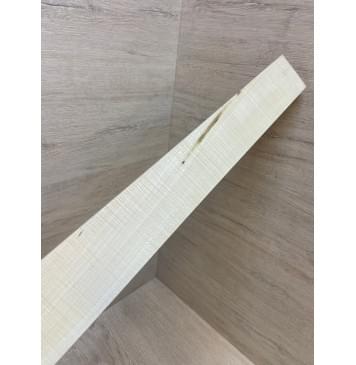 Клён Белый Явор, Волнистый заготовка грифа для Безголовой гитары Радиал А Волна АА 24х71-54х555 мм (АКЦИЯ)-9