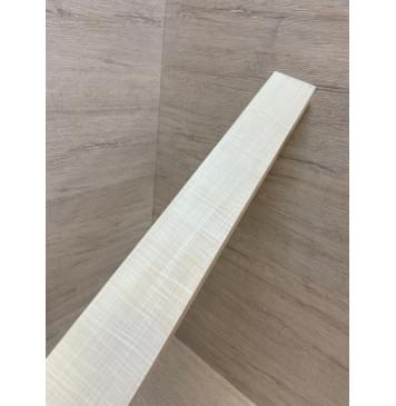 Клён Белый Явор, Волнистый заготовка грифа для Безголовой гитары Радиал А Волна АА 24х71-54х555 мм (АКЦИЯ)-5