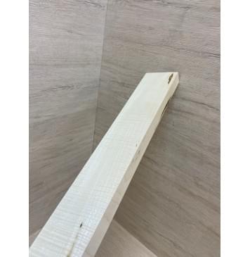 Клён Белый Явор, Волнистый заготовка грифа для Безголовой гитары Радиал А Волна АА 24х71-54х555 мм (АКЦИЯ)-8