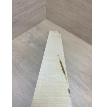 Клён Белый Явор, Волнистый заготовка грифа для Безголовой гитары Радиал А Волна АА 24х71-54х555 мм (АКЦИЯ)-1