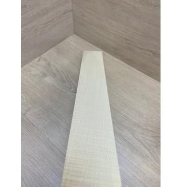 Клён Белый Явор, Волнистый заготовка грифа для Безголовой гитары Радиал А Волна АА 24х71-54х555 мм (АКЦИЯ)-6