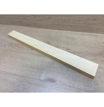 Клён Белый Явор, Волнистый заготовка грифа для Безголовой гитары Радиал ААА Волна А 27х66-50х562 мм-0
